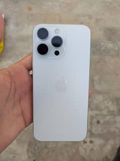 Iphone 15 pro max , white color (jv)