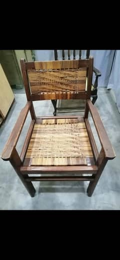 wooden chairs