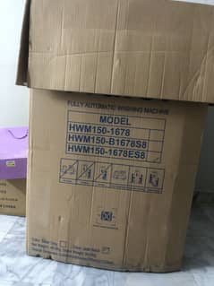 New washing machine ha jade black contact 03212006658