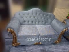 Sofa Set 6 Seater Brand New King Size Velvet Fabric 0346-6252710