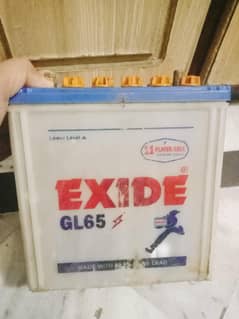 Exide battery 65 for sale 8 month used