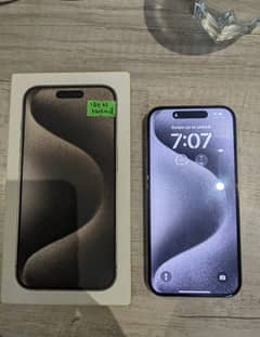 iphone 15 pro jv with Complete Box and cable
