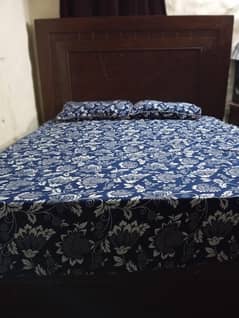 wooden bed full size