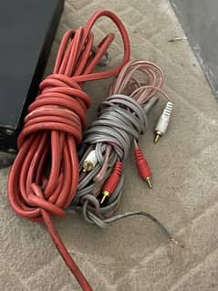 Heavy Bass Car Sound System | Amp + Woofer + Wires