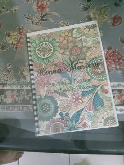 mehndi scratch book