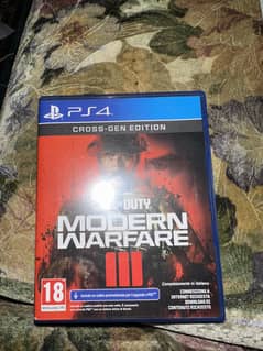 PS4 Modern Warfare 3