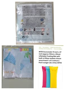 INTEX Inflatable Floating Mat