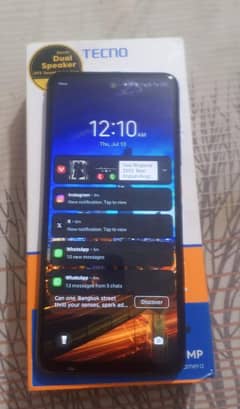 Tecno Spark 20 8+8 256 Leather Blue Colour