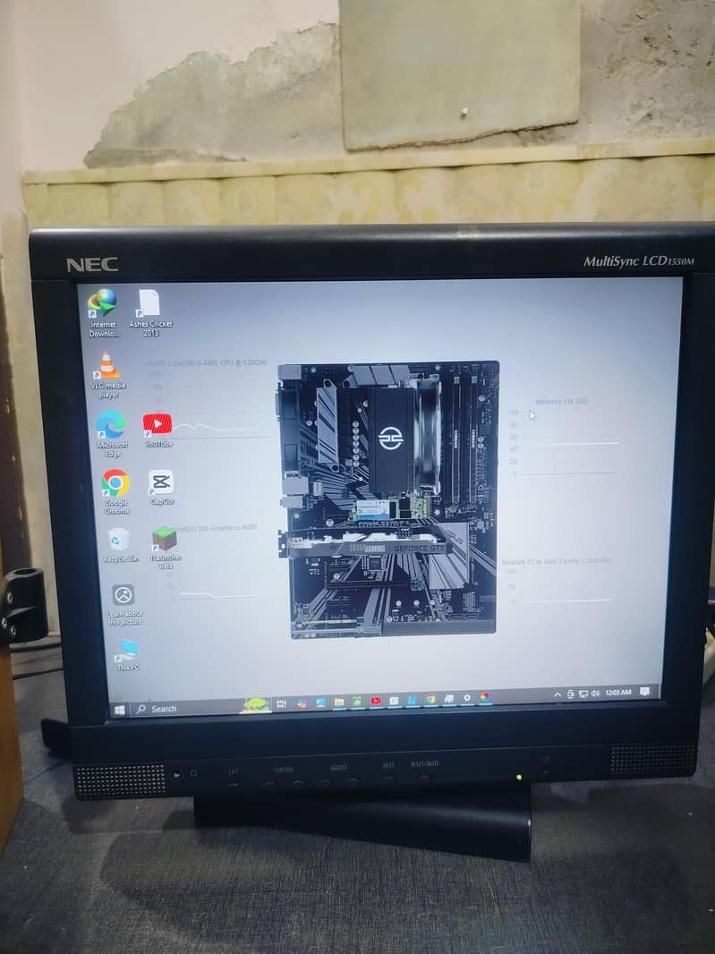 NEC MultiSync LCD1550M monitor 1