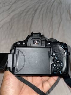 Canon 700d with 18-55 lens