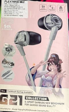 G21 E-sports plextone earbuds (PubgMobile)
