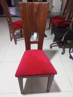 solid wooden chairs