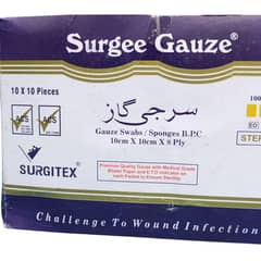 Surgee Gauze 10 × 10 Piece's