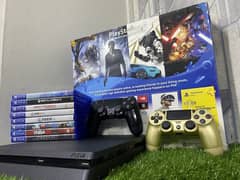 PS4 1TB With 8 Discs & Extra Controller