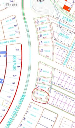 P - Block Main Boulevard Kanal Plot