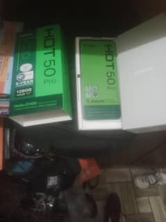 infinix hot 50 pro. 8+8/128 just box open