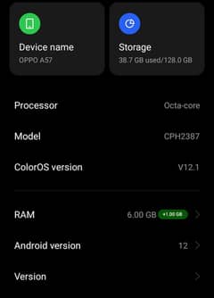 Oppo A57
