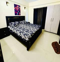 Daily basis 1bed ROM full furnished apartments safe and scour 100%coupe allow