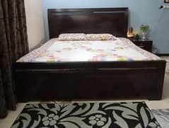 WOODEN King BED SET