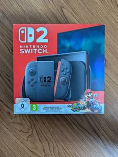 Nintendo Switch 2 With Mario Kart World,Brand New Seal Packed