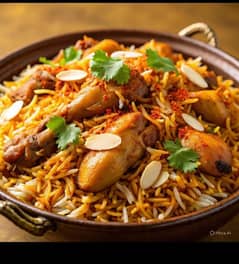 homemade biryani