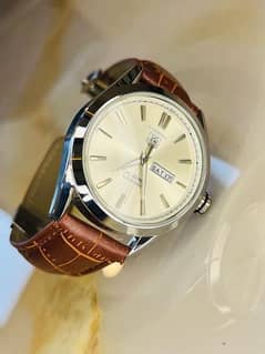 Caliber Date + Day working WITH  MASTER LOCKSteel machine Watch