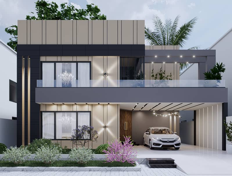 Architecture & Interior Design | Working Drawing | 3D Rendering 8