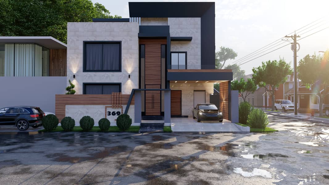 Architecture & Interior Design | Working Drawing | 3D Rendering 9