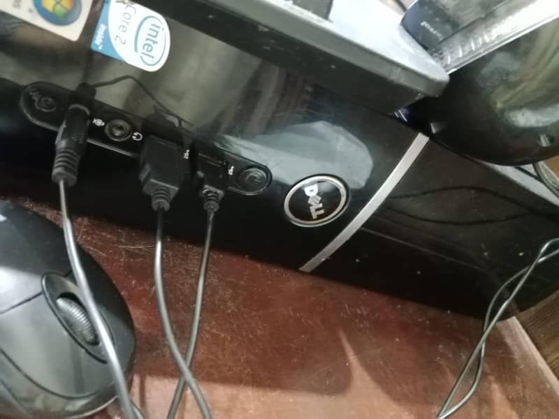 22 inch led  2 audionic speaker 1 keyboard 1 mouse with all wires 3