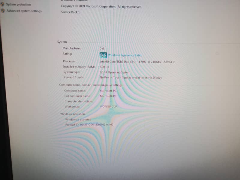 22 inch led  2 audionic speaker 1 keyboard 1 mouse with all wires 8