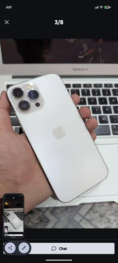 13 Pro Max Factory Unlock White Color 256 Gb
