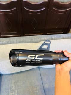 sc project exhaust with bend pipe