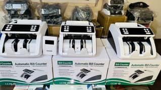Cash counting machine, mix value counting with counterfeit detection