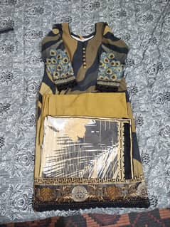 Embroidery dress in low price