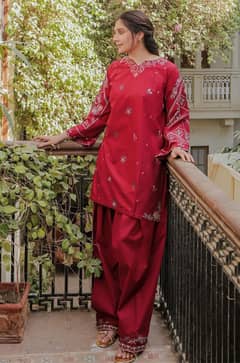 Lawn 2pc with Embroidery