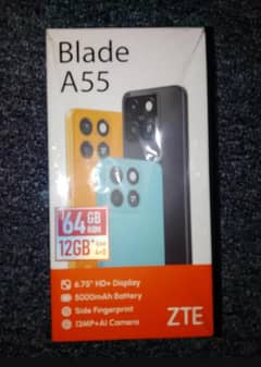 Zte balde a55 full box 4GB/64GB Only box open full warranty 10/10
