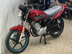 Yamaha yb125z dx 2023 model ( front gear )