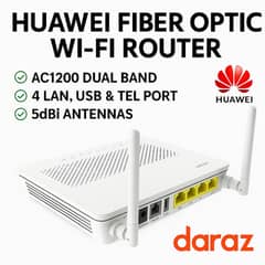 Huawei HG8546M Fiber XPON Router | PTCL Nayatel Stormfiber Compatible