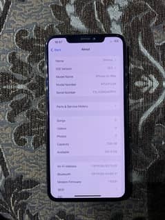 Iphone xsmax 256 gb pta approved face id failed