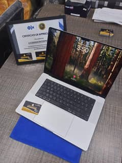 LIKE NEW MACBOOK PRO M1 2021 16 INCH 16GB RAM 512GB SSD 85 CYCLE 100 H