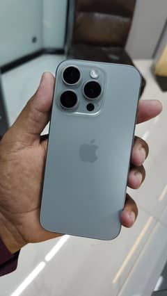 iphone 15 pro max Dual Physical sim HK pta approved 256gb