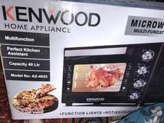 Kenwood microwave oven  black color box pak