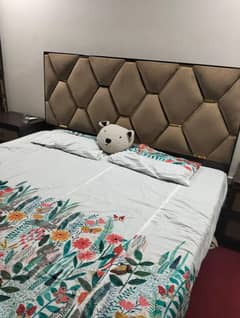 original wood structure bed