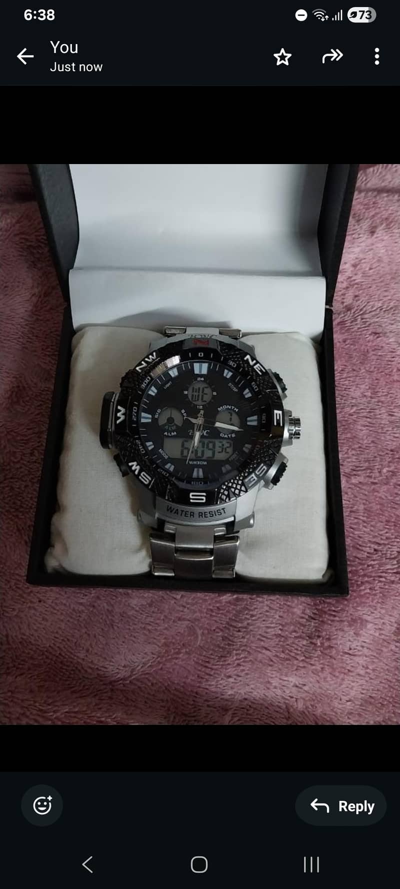 BWC watch and it's 10 by 10 condition no any defect 0