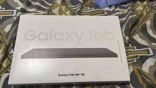 Tab A9 plus 5g only box open
