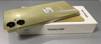 Samsung Galaxy A06 4/64 PTA Approved Condition 10/10 with box