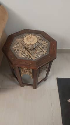 Drawing room table and side table
