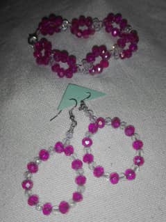 Handmade unique beads bracelet