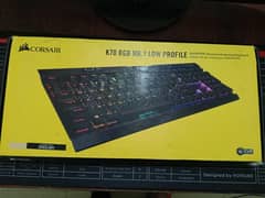 Corsair K70 RGB MK. 2 Low Profile Mechanical Gaming Keyboard