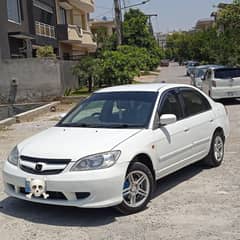Honda Civic Exi prosmatic Islamabad number
